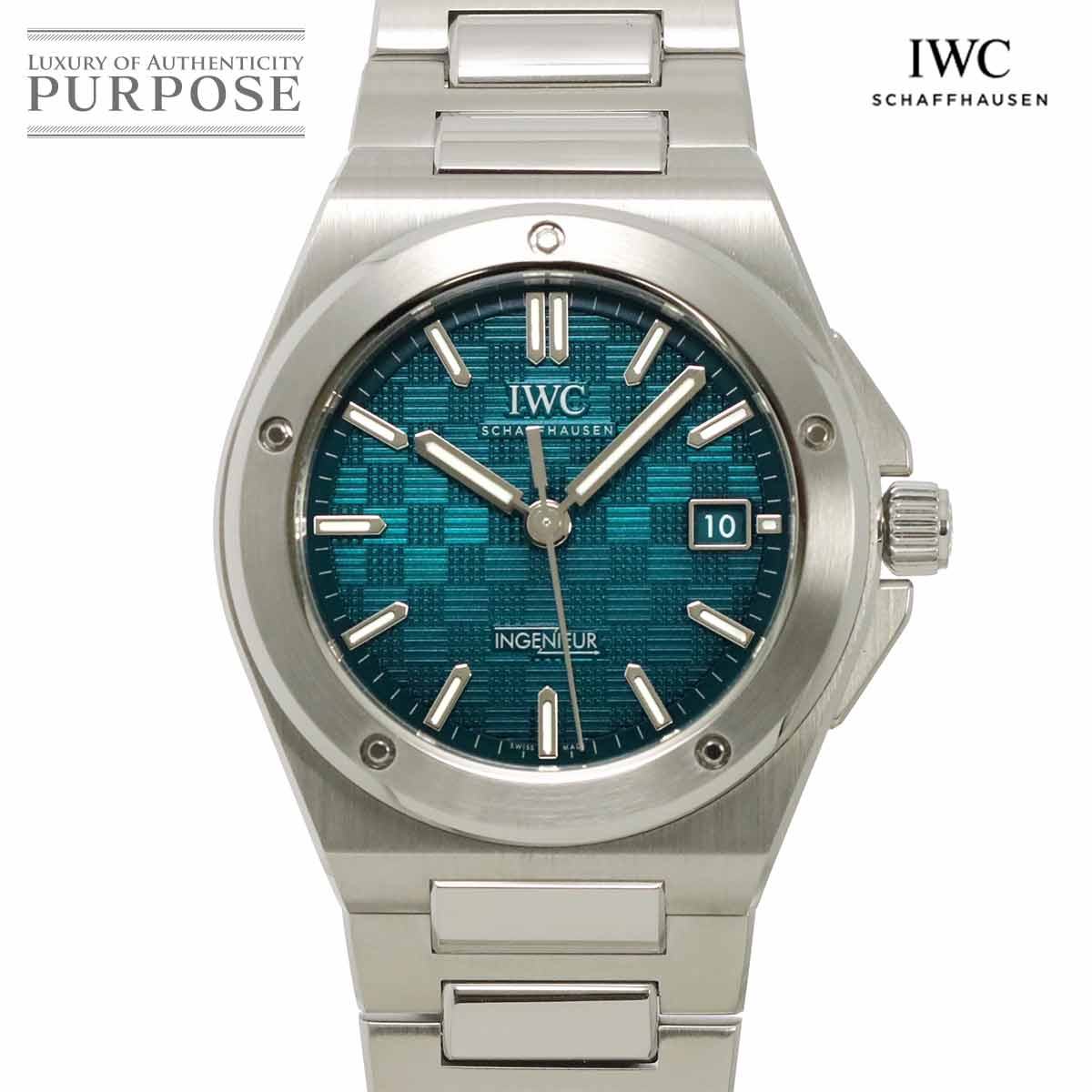 IWC インヂュニア オートマティック 40 IW328903 メンズ 腕時計 グリーン 自動巻き インターナショナル ウォッチ カンパニー Ingenieur 90347689