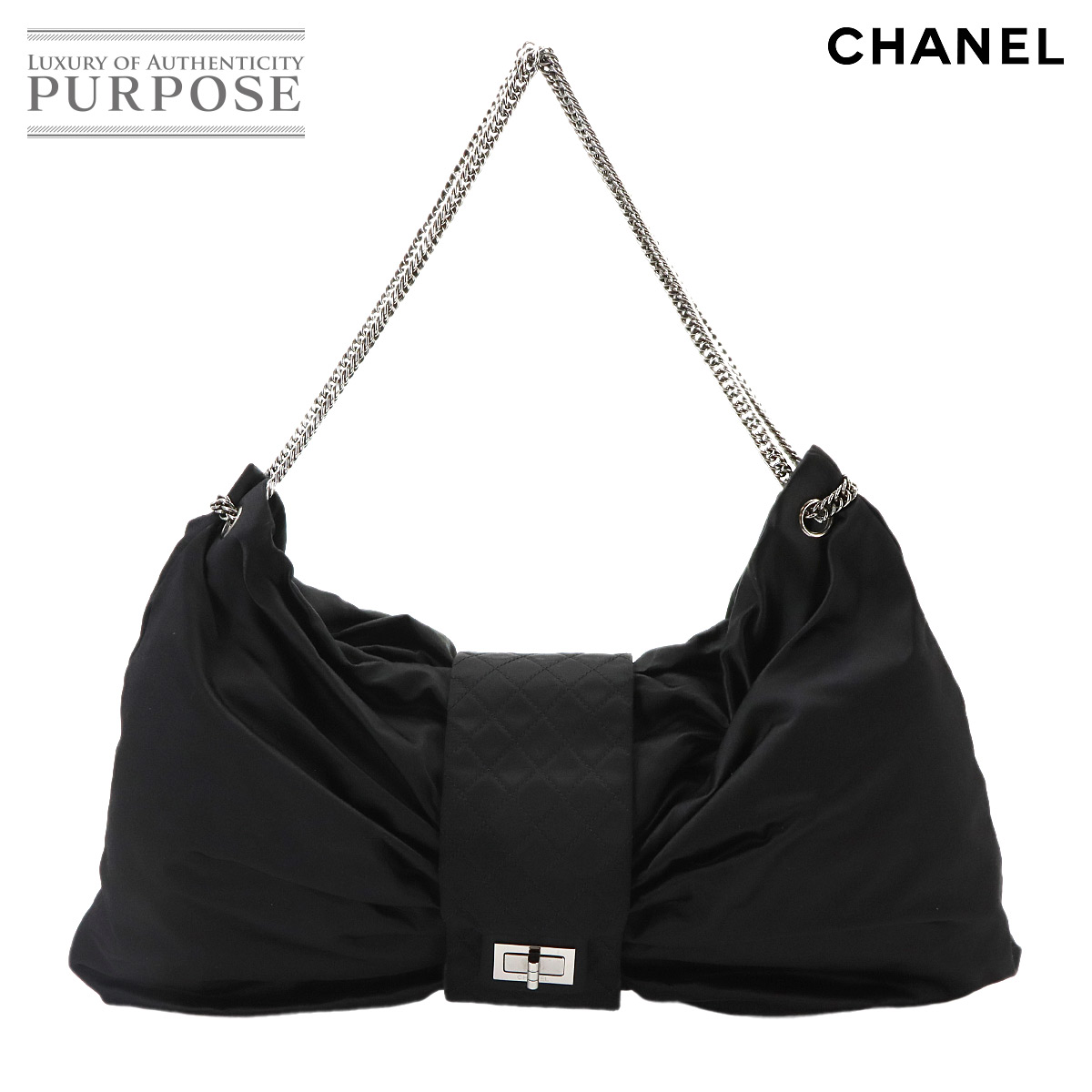 CHANEL ケリー ハンド バッグ ラムスキン ライトブルー ゴールド 金具