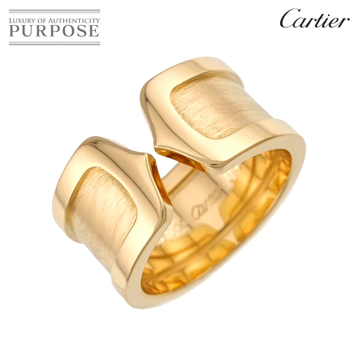 Cartier ジュストアンクル スモール #48 リング K18 PG ピンクゴールド