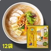 ポイント10倍　Plant-based × Beauty × Balance おいしく食べて、身体の内側から整える ヴィーガン ぷるんちゃん麺　オニオンスープ味12食  賞味期限2026.4.16