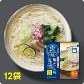 ぷるんちゃん麺　鯛だし味12食  賞味期限2026.3.24