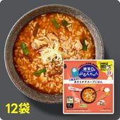 SHOPスタッフイチオシ♪　ぷるんちゃん	あさりチゲスープごはん12食  賞味期限2026.07.29
