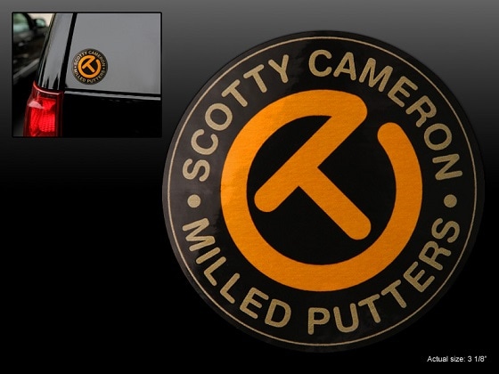 ＜送料無料代引不可メール便＞スコッティキャメロン サークルＴ ステッカー ゴールド SCOTTY CAMERON 2011 CIRCLE T STICKER GOLD 99751