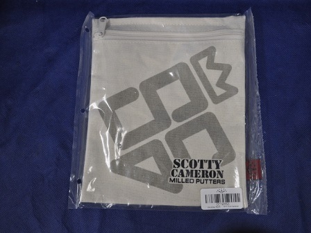 スコッティキャメロン クラブメンバー　キャンバス　バリュアブル　ポーチ SCOTTY CAMERON 2011 CLUB MEMBER VALUABLE CANVAS POUCH CC70553