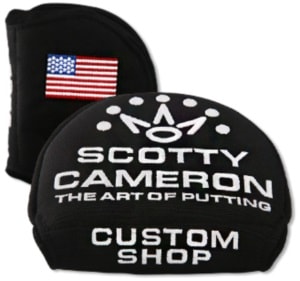 スコッティキャメロンＵＳフラッグナイロン　フューチュラＸ５ ヘッドカバーSCOTTYS CUSTOM SHOP 2013 US FLAG NYLON X5 HEADCOVER BLACK