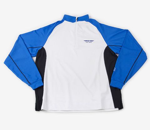 ボーケイ スポーツプルオーバー ホワイト M VOKEY SPORT HALFZIP PULL OVER WHITE/MARIN/BLACK MEDIUM 23333
