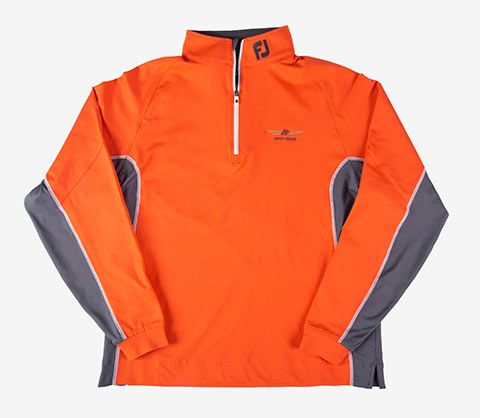ボーケイ スポーツ ハーフジップ プルオーバー オレンジ M VOKEY SPORT HALF ZIP PULLOVER ORANGE CHARCOAL WHITE 23353M