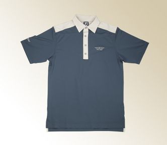 ボーケイ ヨークポロ ネービー/ホワイト M VOKEY WINGS CONTRAST YOKE POLO SHIRT NAVY/WHITE MEDIUM 20251M