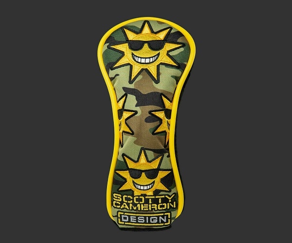 スコッティキャメロン サンシャインカモ ユーティリティ SCOTTY CAMERON 2019 CUSTOM SHOP SUNSHINE CAMO UTILITY HEADCOVER 101776