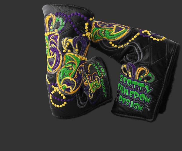 スコッティキャメロン 2014 マルディグラ ヘッドカバー ブラック SCOTTY CAMERON 2014 MARDI GRAS HEADCOVER BLACK 100445