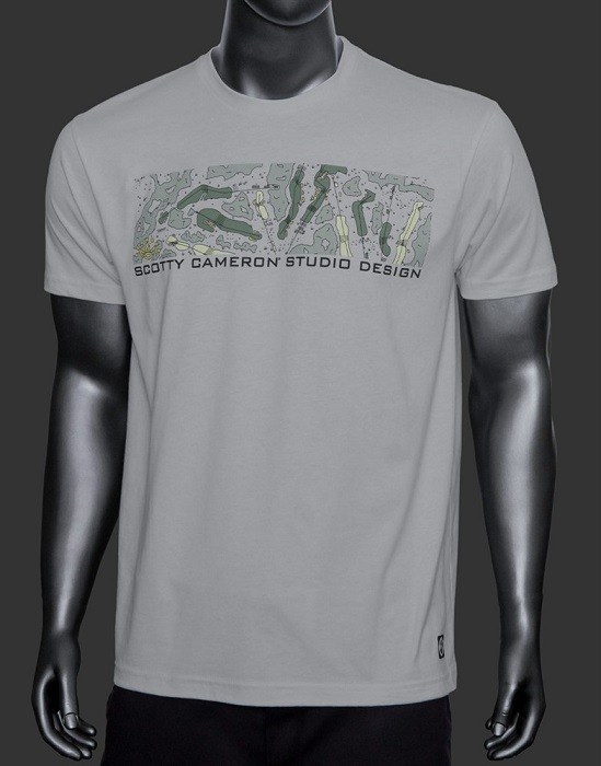スコッティキャメロン コースバンドTシャツ ライトグレー L SCOTTY CAMERON 2021 COURSE BAND T SHIRT LIGHT GRAY L 102833