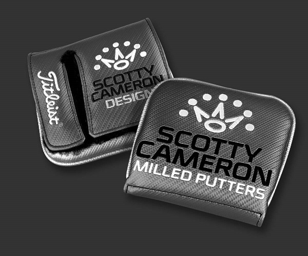 スコッティキャメロン　オールグレイ ミッドスクエアー ヘッドカバー SCOTTY CAMERON 2016 ALL GRAY MID SQUARE HEADCOVER 101122