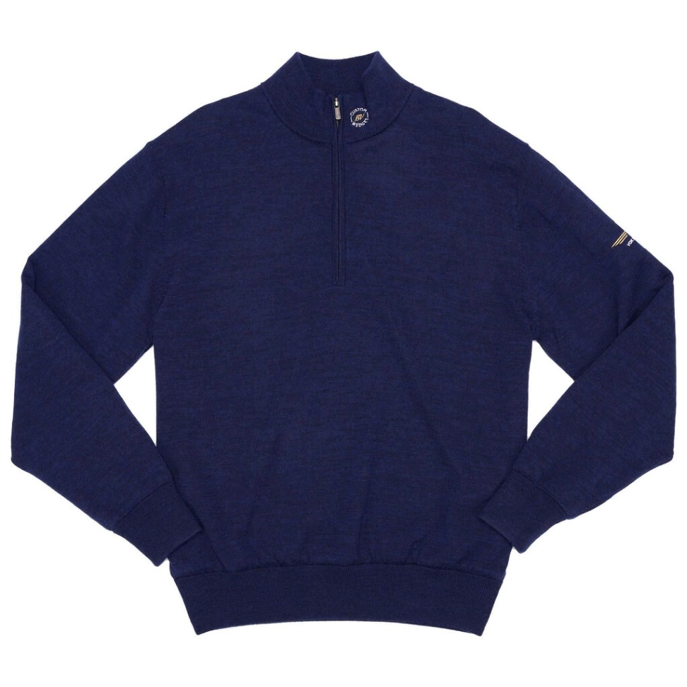 ボーケイ パフォーマンスライン メリノセーター ネービー L VOKEY PERFORMANCE LINED MERINO SWEATER NAVY L 40297