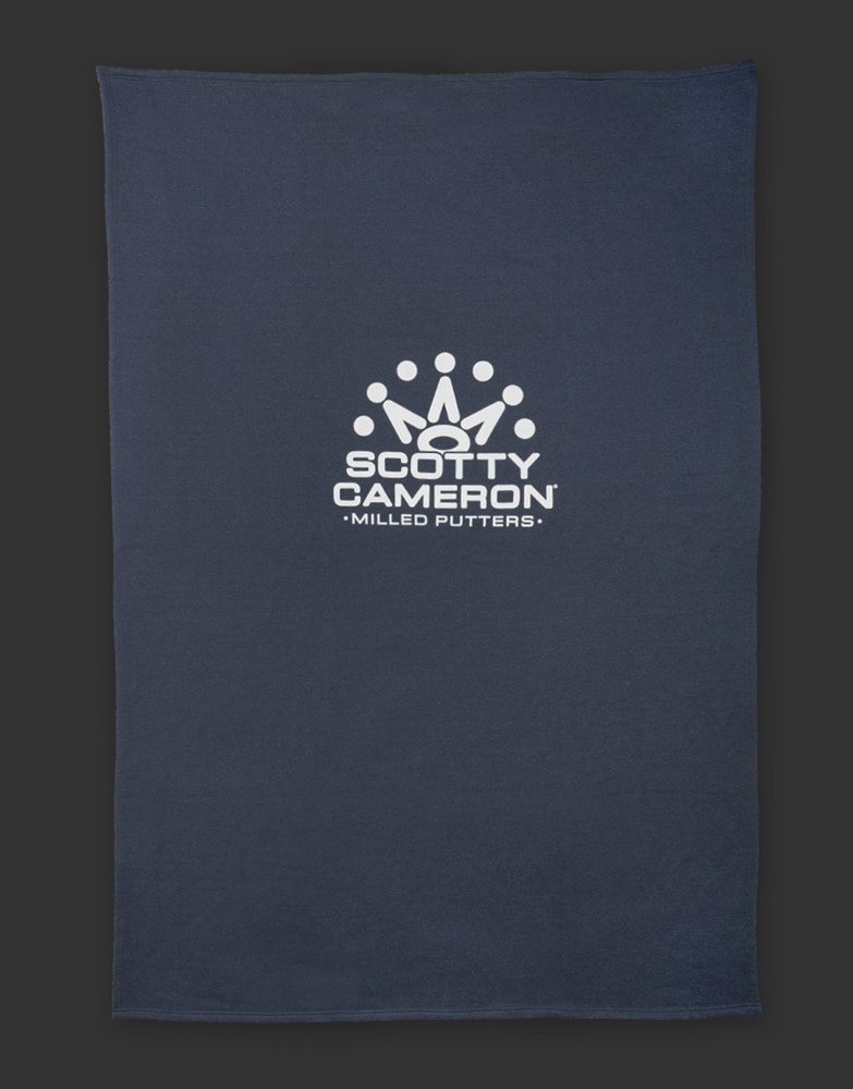 コスコッティキャメロン ７ポイントクラウン カーブランケット ネービーヘザー SCOTTY CAMERON 2021 SC CROWN CAR BLANKET NAVY HEATHER 103065