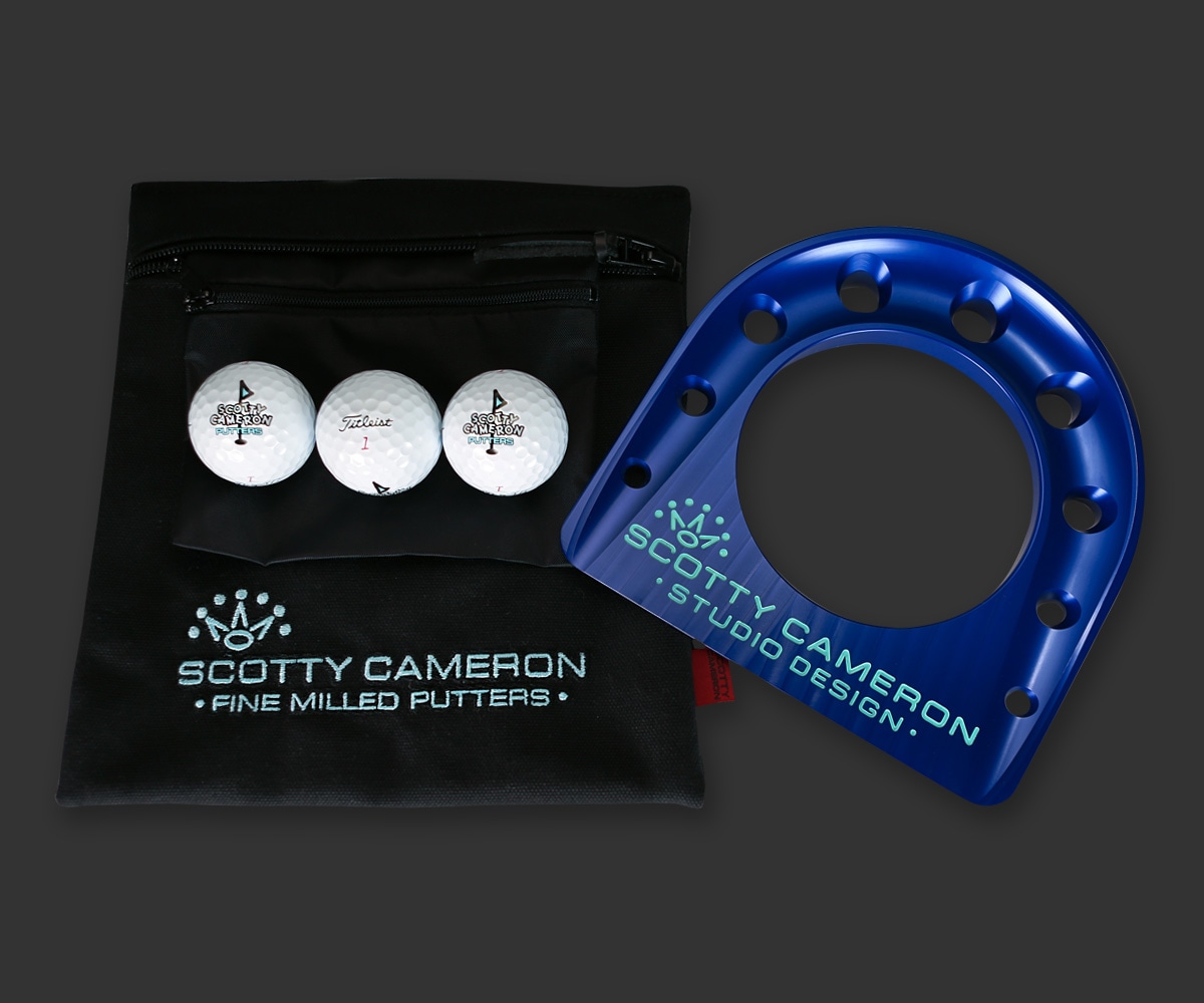 スコッティキャメロン 7ポイントクラウン パッティングカップ キット ブライトディップブルー SCOTTY CAMERON 7 POINT CROWN PUTTING CUP KIT BRIGHT DIP BLUE 101604