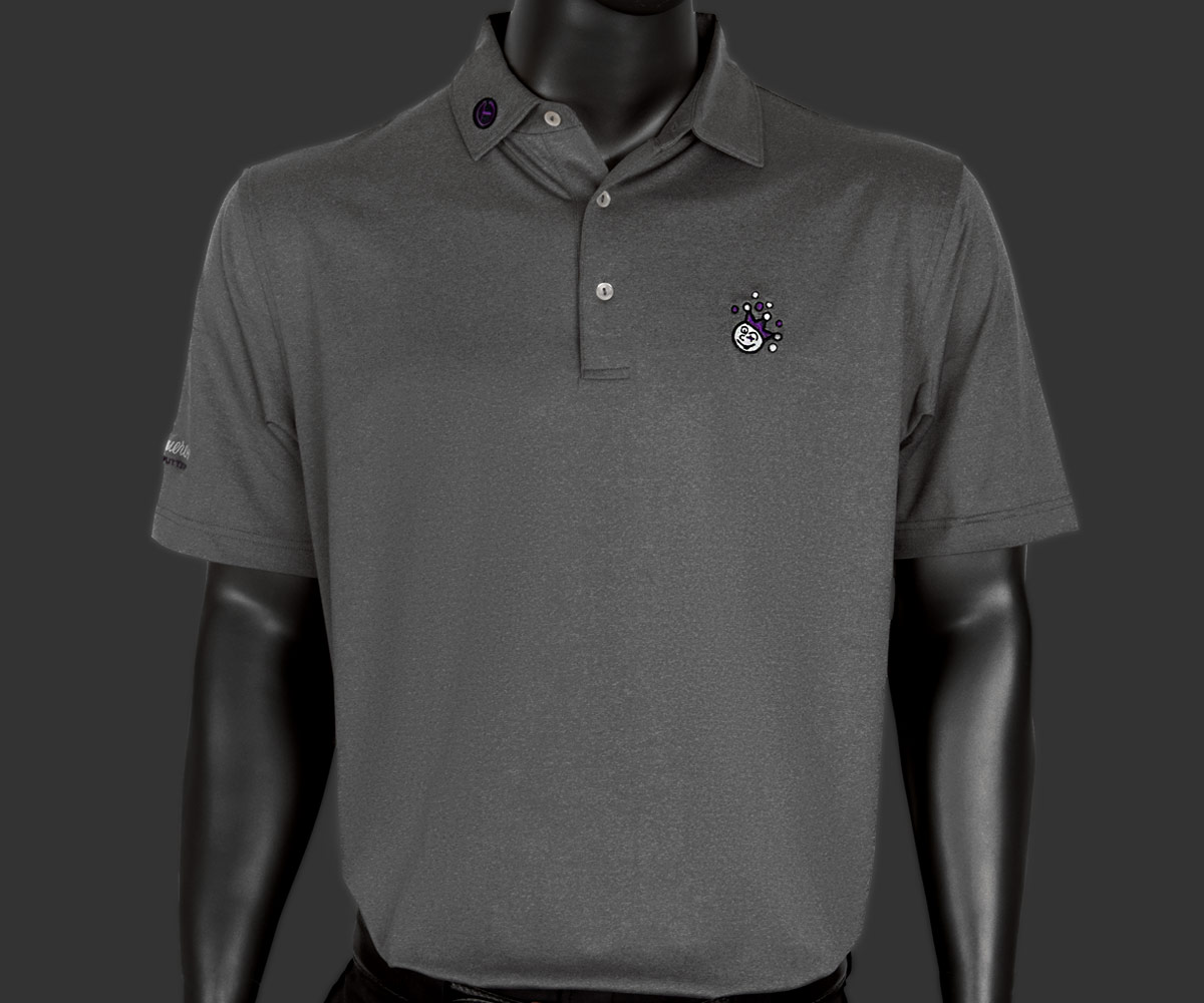 スコッティキャメ ロン ポロシャツ ジャックポットジョニー ツアーテックファブリック ペブル L SCOTTY CAMERON 2018 POLO SHIRT JACKPOT JOHNNY TOUR TECH FABRIC PEBBLE L 101698