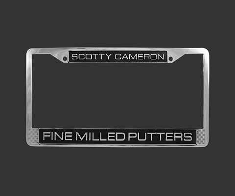 スコッティキャメロン ライセンスフレーム　SCOTTY CAMERON 2007 FINE MILLED PUTTERS LICENSE PLATE FRAME 70512