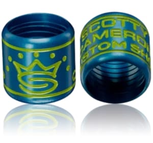 スコッティキャメロン シャフトリング ブルーアノダイズド/ライムグリーン ラージ　SCOTTY CAMERON 2022 CUSTOM SHOP SHAFT RING BLUE ANODIZED/LIME GREEN LARGE 101020L