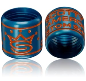 スコッティキャメロン シャフトリング ブルーアノダイズド/オレンジ　ラージ　SCOTTY CAMERON 2022 CUSTOM SHOP SHAFT RING BLUE ANODIZED/ORANGE LARGE 101025L