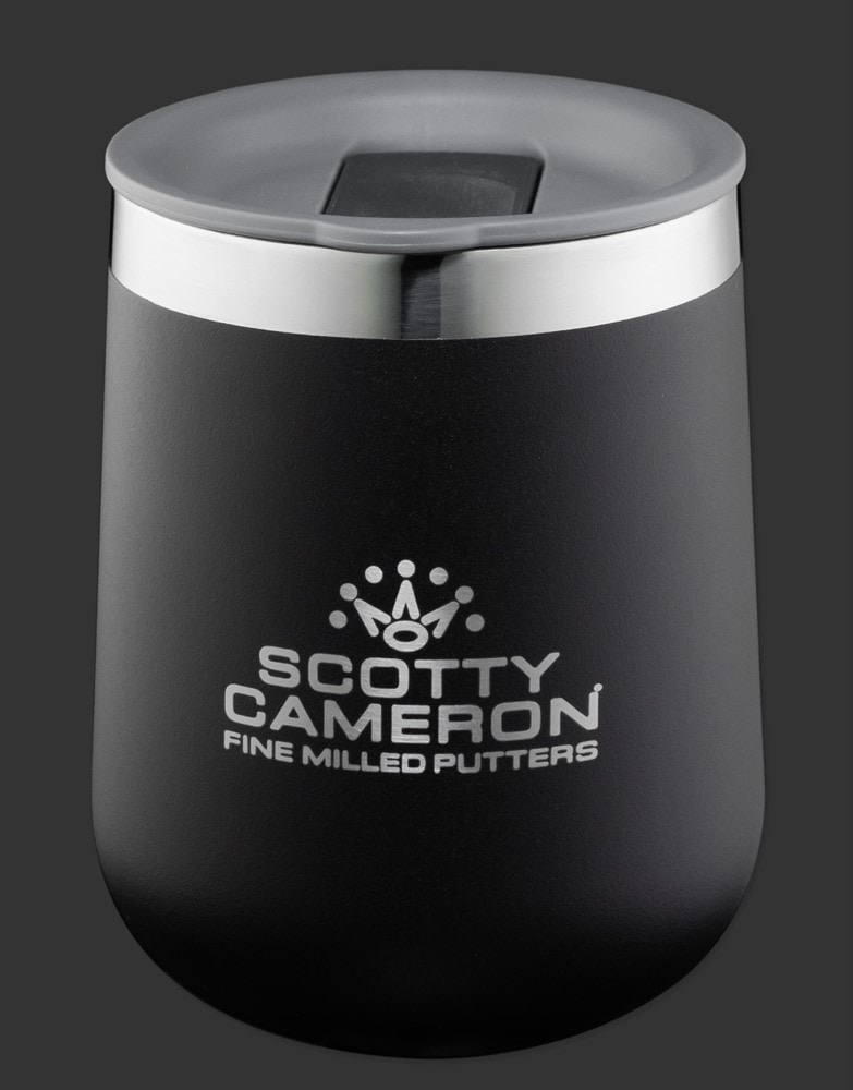 スコッティキャメロン ７ポイントクラウン スタックド ハイドロフラスク １０オンス ワインタンブラー ブラック  SCOTTY CAMERON 2023 7 POINT CROWN STACKED HYDRO FLASK 10 OZ WINE TUMBLER BLACK 104677