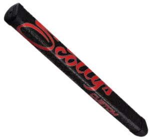 スコッティキャメロン パドル グリップ ブラック/レッド ミッドサイズ　SCOTTY CAMERON PADDLE GRIP BLACK/RED MEDIUM SIZE 105149