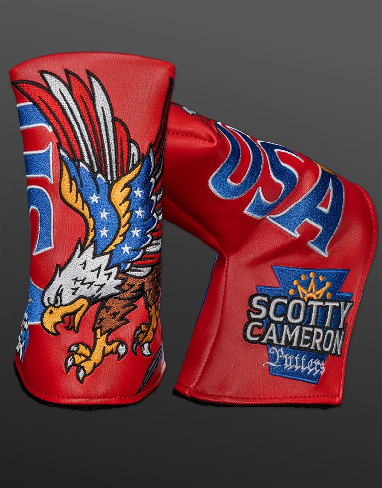 スコッティキャメロン ２０２５ 全米オープン スターズ＆フライト ヘッドカバー スタンダード レッド　SCOTTY CAMERON 2025 US OPEN STARS & FLIGHT STANDERD HEADCOVER RED SC050038