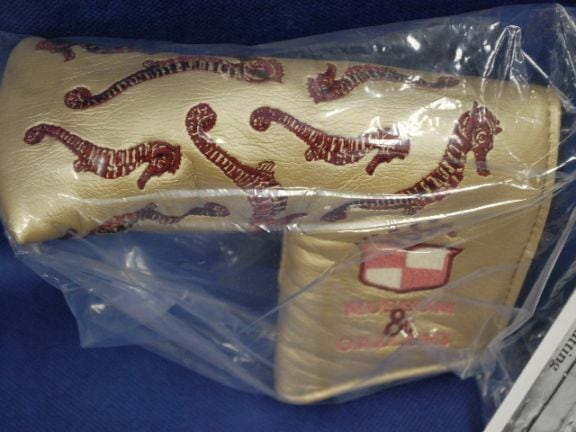スコッティキャメロン ダンシング シーホース ヘッドカバー ゴールド　SCOTTY CAMERON 2008 DANCING SEA HORSE HEADCOVER GOLD 20498