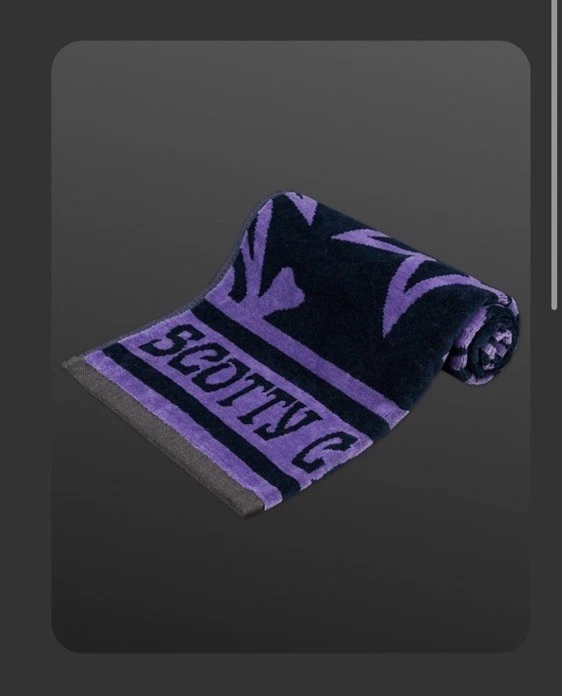 スコッティキャメロン ダンシング ツアー ジェスター ゴルフタオル パープル/ブラック  SCOTTY CAMERON 2025 DANCING TOUR JESTER GOLF TOWEL PURPLE/BLACK SC100023