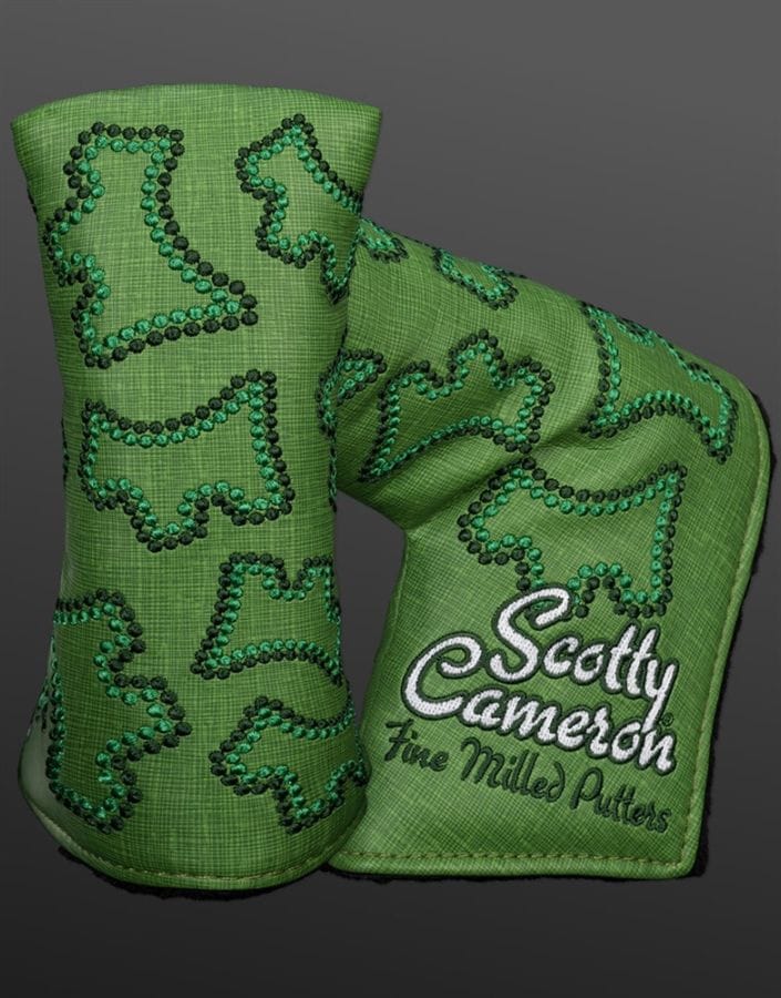 スコッティキャメロン マスターズ ローン ドッグ ヘッドカバー グリーン　SCOTTY CAMERON 2026 MASTERS LAWN DOG HEADCOVER GREEN SC050063