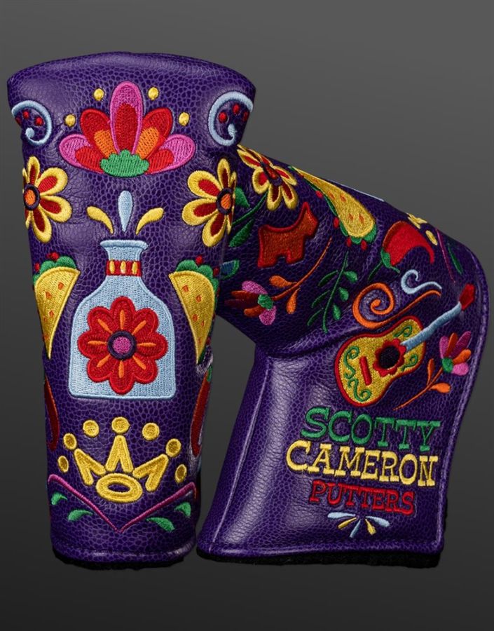 レフティ　SCOTTY CAMERON ヘッドカバー付き SCOTTY CAMERON スコッティキャメロン オールグレー ミッドラウンド