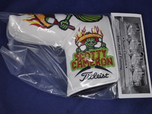 スコッティキャメロン シンコデマヨ　ワームバーナー　ヘッドカバー SCOTTY CAMERON 2012 CINCO DE MAYO WORM BURNER HEADCOVER WHITE 99930