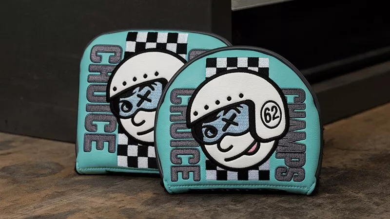 スコッティキャメロン カスタムショップ チャンプズ チョイス ミッドラウンド ヘッドカバー スコッティブルー  SCOTTY CAMERON CUSTOM SHOP 2024 LIMITED CHAMPS CHOICE MID ROUND HEADCOVER SCOTTY BLUE