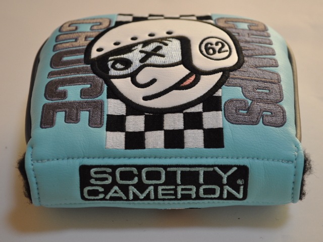 スコッティキャメロン カスタムショップ チャンプズ チョイス ミッドスクエアー ヘッドカバー スコッティブルー  SCOTTY CAMERON CUSTOM SHOP 2024 LIMITED CHAMPS CHOICE MID SQUARE HEADCOVER SCOTTY BLUE