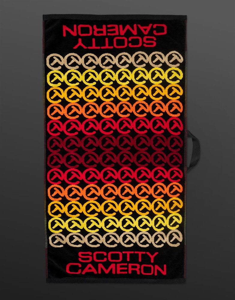 スコッティキャメロン ウォールペーパー サークルT タオル レッド