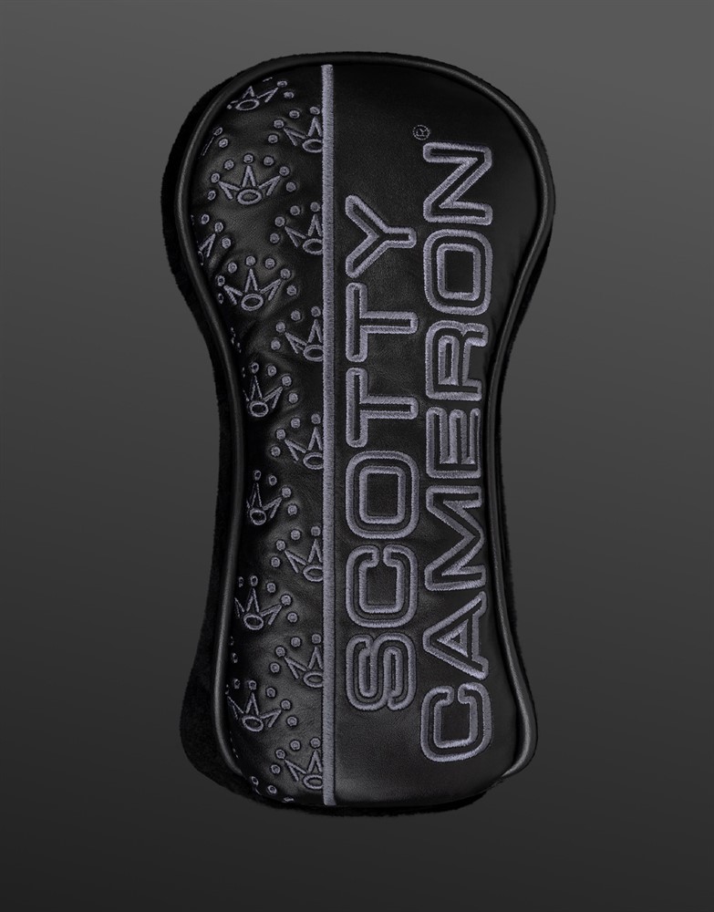 スコッティキャメロン スコッティ クラウン レザー ドライバーヘッドカバー ブラック 　SCOTTY CAMERON 2026 SCOTTY CROWN LEATHER DRIVER HEADCOVER BLACK SC050073