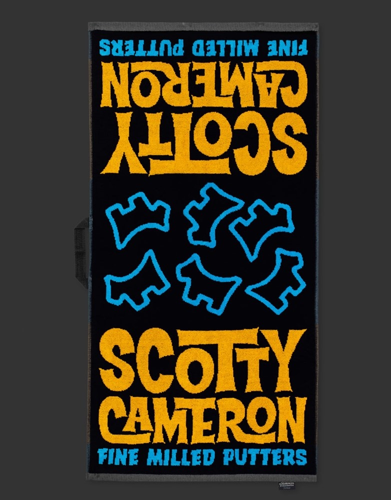 超希少　スコッティキャメロン　スコッティドッグ　タオル スコッティキャメロン サンクレメンテ スコッティドッグ タオル