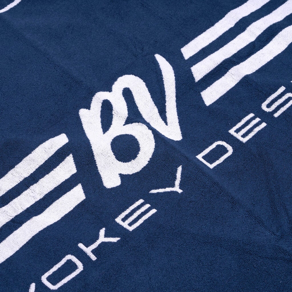 ボーケイ BVウィング テリーループ ビーチタオル ネービー/ホワイト VOKEY BV WINGS TERRY ROOP TOWEL NAVY/WHITE 40482