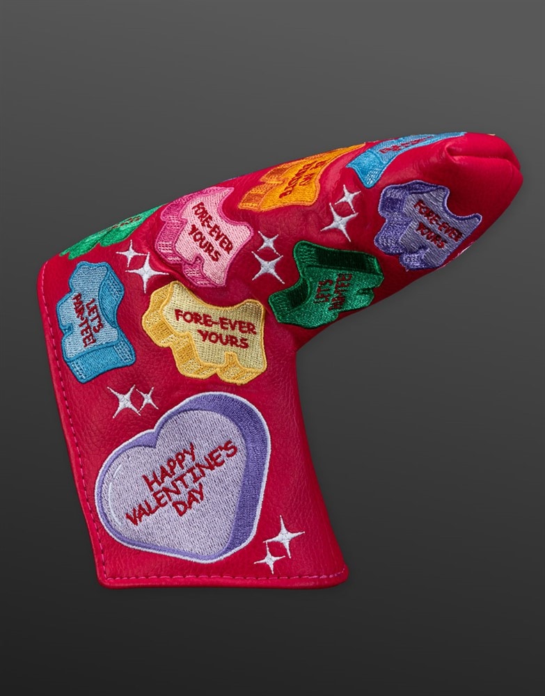 スコッティキャメロン バレンタイン キャンディドッグ ヘッドカバー マゼンタ SCOTTY CAMERON 2025 VALENTINE CANDY DOG HEADCOVER MAGENTA SC050022