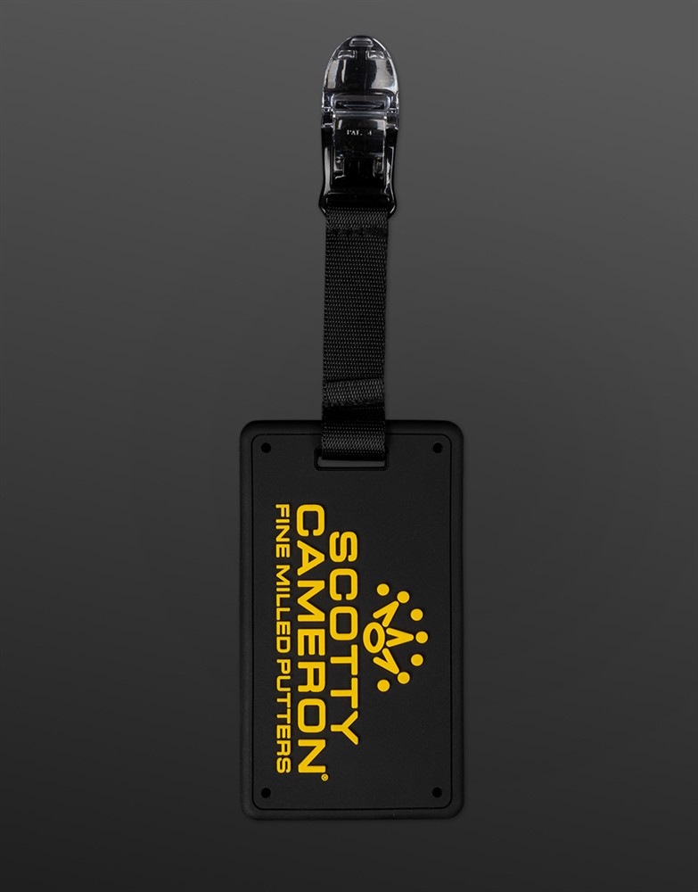 スコッティキャメロン スピードショップ SCP６２ ヘッドカバーリシュ ブラック/イエロー  SCOTTY CAMERON 2025 BLACK SCP62 HEADCOVER LEASH SC010040