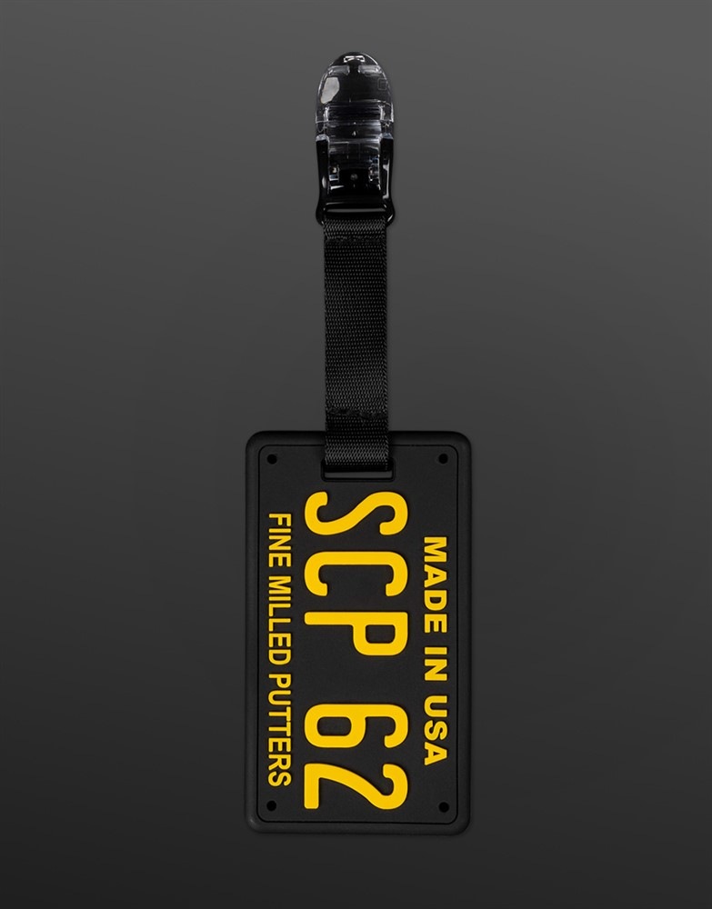 スコッティキャメロン スピードショップ SCP６２ ヘッドカバーリシュ ブラック/イエロー  SCOTTY CAMERON 2025 BLACK SCP62 HEADCOVER LEASH SC010040