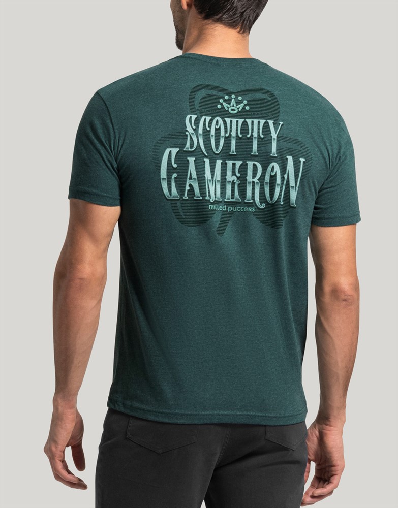 スコッティキャメロン　クローバー スペシャルリザーブ Tシャツ グリーン Ｌ  SCOTTY CAMERON 2025 CLOVER SPECIAL RESERVE T SHIRT GREEN LARGE SC080038