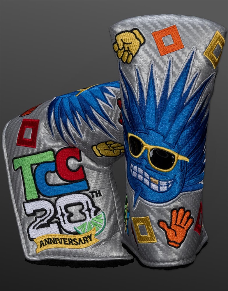 スコッティキャメロン ２０２５ アガベマン ＴＣＣ ２０TH アニバーサリーヘッドカバー シルバー　SCOTTY CAMERON 2025 AGAVEMAN TCC 20TH ANNIVERSARY HEADCOVER SILVER SC050048