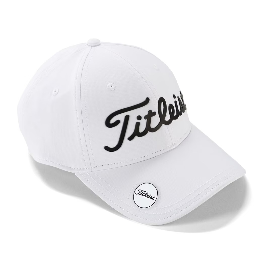 ボーケイ ウーメンズ ツアーパフォーマンス ボールマーカーキャップ ホワイト/ブラック/シルバー  VOKEY 2023 WOMEN'S TOUR PERFORMANCE BALL MARKER CAP WHITE/BLACK/SILVER 220007