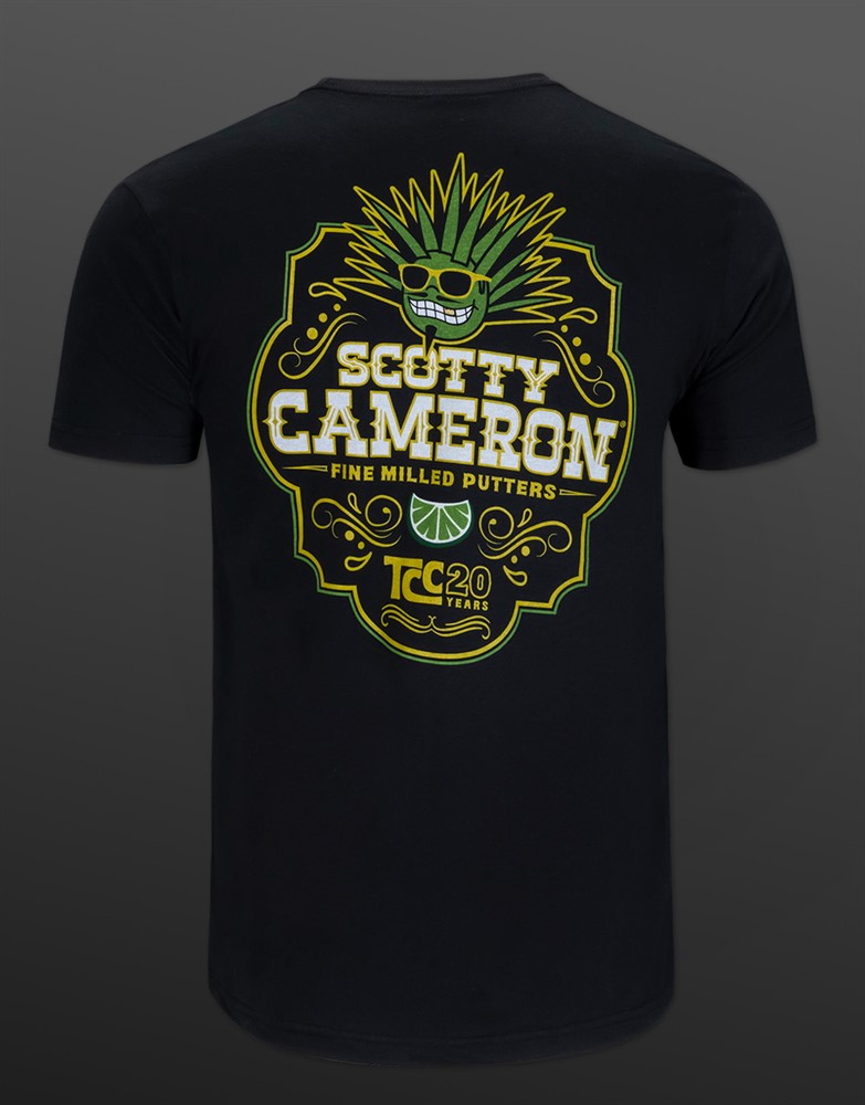 スコッティキャメロン TCC 20 イヤーズ アガベマン Tシャツ ブラック M SCOTTY CAMERON 2025 TCC 20 YEARS T-SHIRT BLACK MEDIUM SC080107