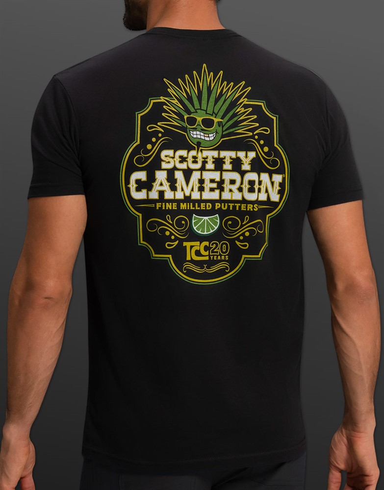 スコッティキャメロン TCC 20 イヤーズ アガベマン Tシャツ ブラック M SCOTTY CAMERON 2025 TCC 20 YEARS T-SHIRT BLACK MEDIUM SC080107