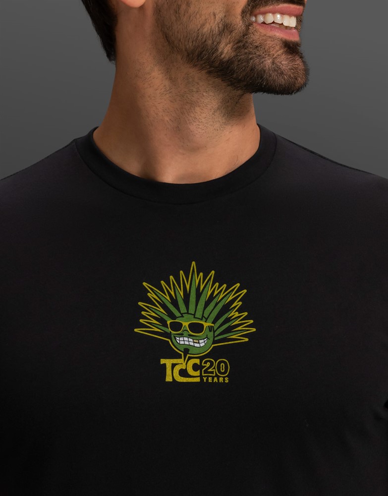 スコッティキャメロン ＴＣＣ 20 イヤーズ アガベマン Tシャツ ブラック L  SCOTTY CAMERON 2025 TCC 20 YEARS T-SHIRT BLACK LARGE SC080108