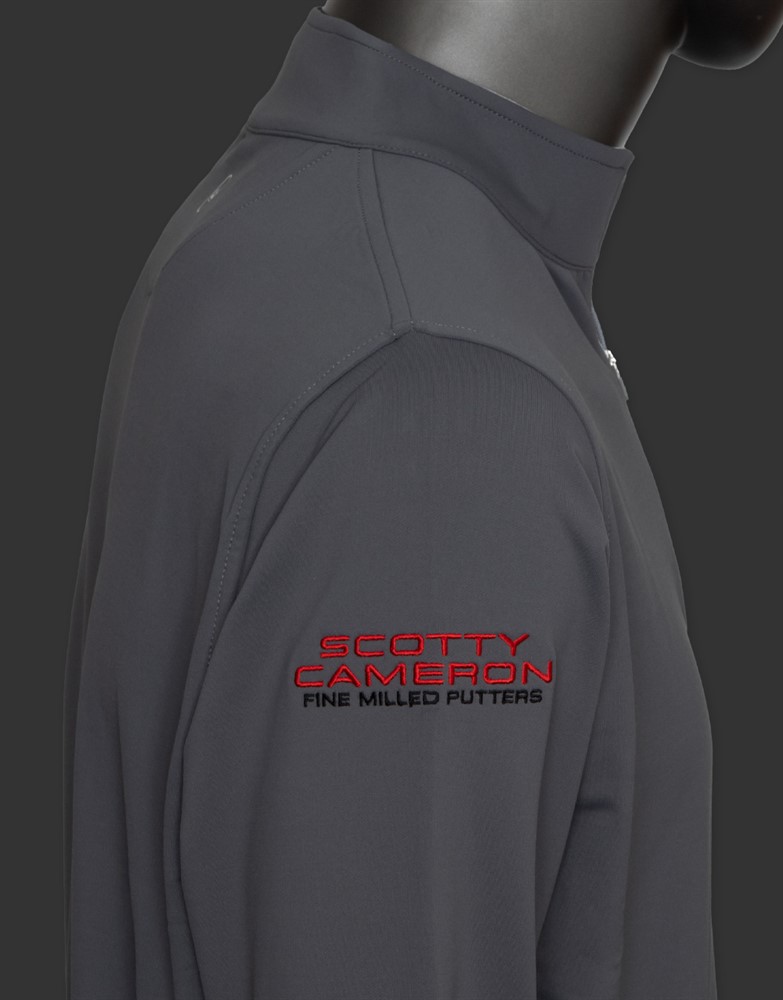 スコッティキャメロン スコッティドッグ パース パフォーマンス クオータージップ プルオーバー アイアン S 　SCOTTY CAMERON SCOTTY DOG PERTH PERFORMANCE QUATER ZIP PULL OVER IRON SMALL 104721