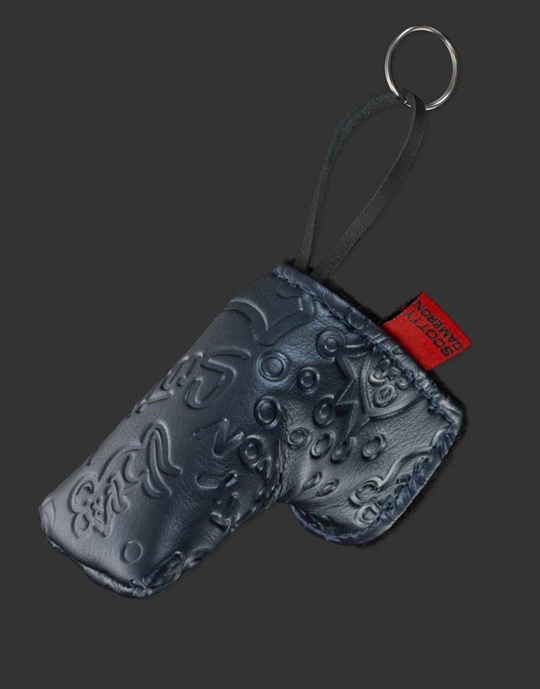 スコッティキャメロン ミニヘッドカバー キーホルダー ミッドナイト  SCOTTY CAMERON 2023 MIINI HEADCOVER KEY FOB MIDNIGHT 105128