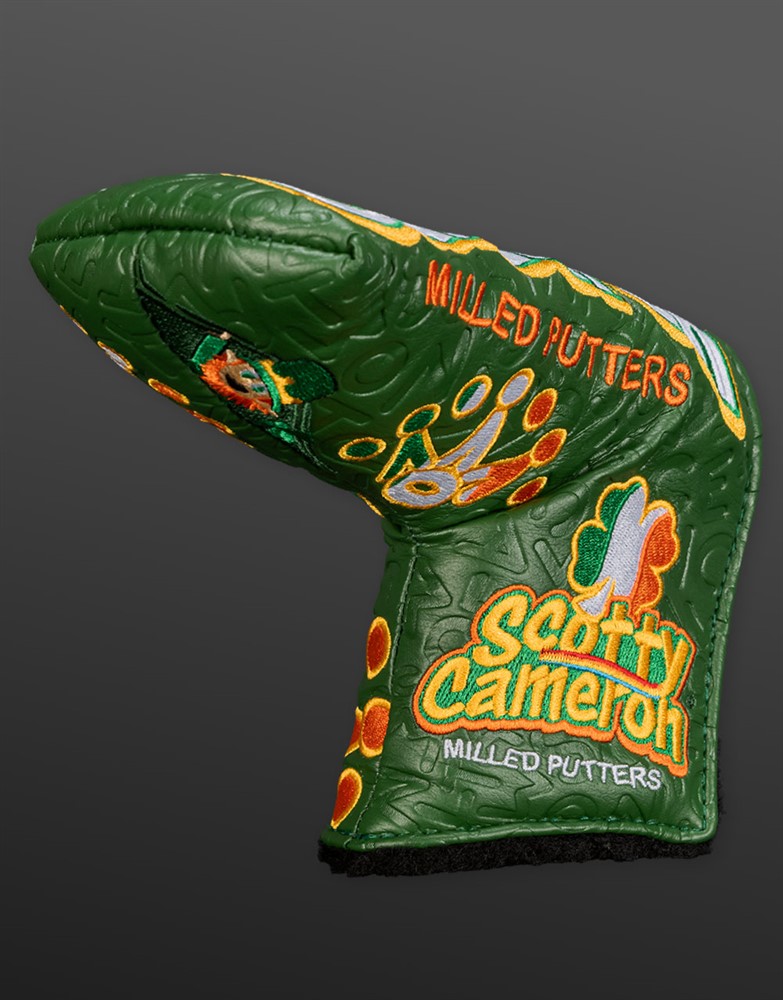 スコッティキャメロン セントパトリクスデイ トリカラー クラウン ヘッドカバー グリーン SCOTTY CAMERON 2025 ST. PATRICKS DAY TRICOLOUR CROWN HEADCOVER GREEN SC050028