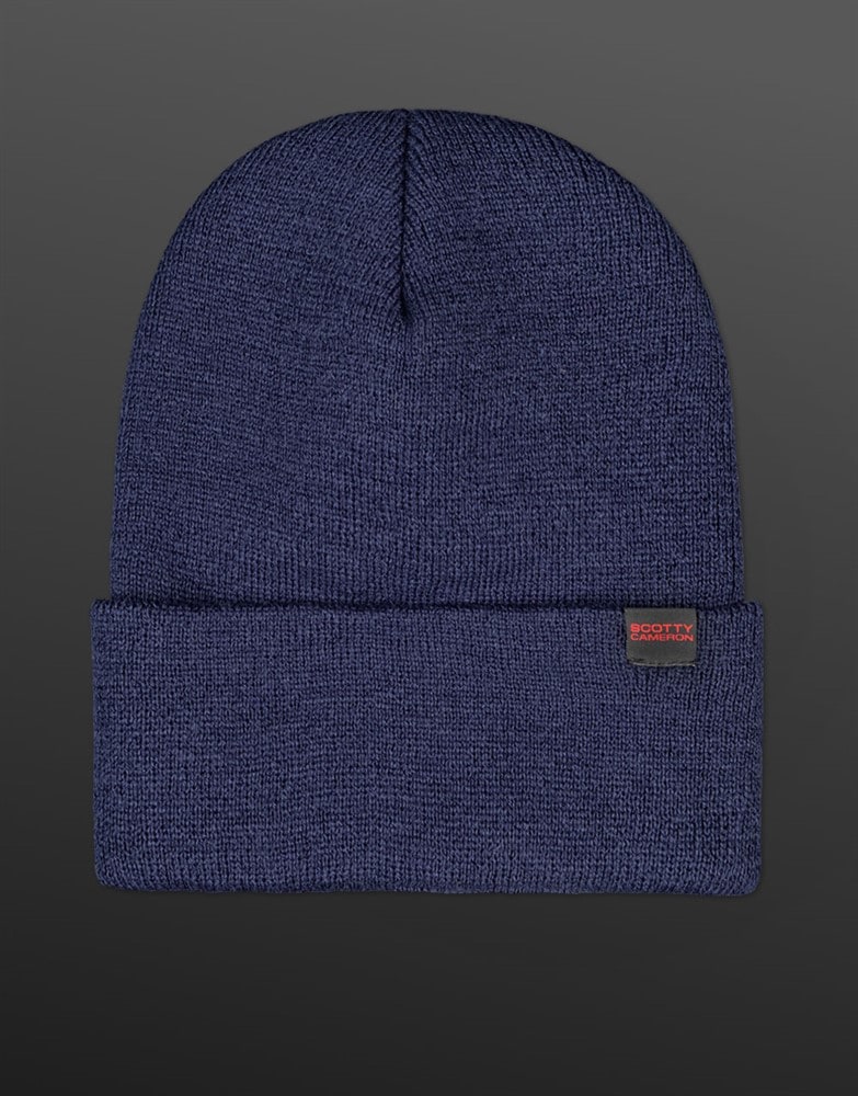 スコッティキャメロン レッド サークルT ニットキャップ ビニー ネイビー SCOTTY CAMERON 2025 RED CIRCLE T KNIT BEANIE NAVY SC060025